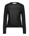 Peserico Woman Sweater Black Size 12 Viscose, Polyester