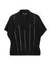 Peserico Woman Sweater Black Size 4 Virgin Wool, Silk, Cashmere, Polyamide, Merino Wool