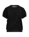 Peserico Woman Sweater Black Size 8 Cotton