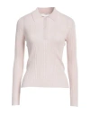 Peserico Woman Sweater Blush Size 8 Virgin Wool In Pink