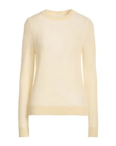 Peserico Woman Sweater Cream Size 6 Alpaca Wool, Polyamide, Virgin Wool, Polyester In Neutral