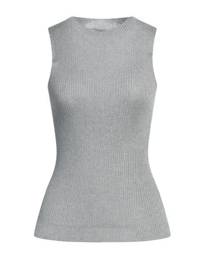 Peserico Woman Sweater Grey Size 14 Viscose, Polyester