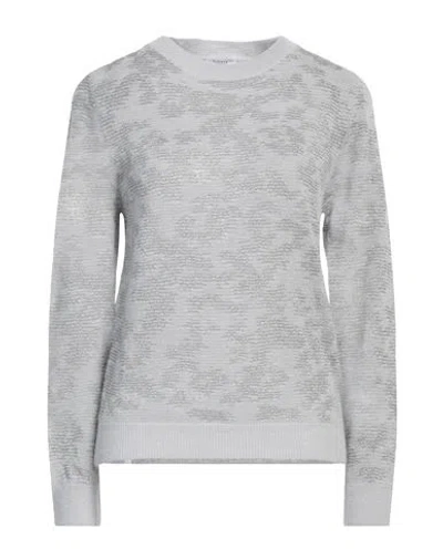 Peserico Woman Sweater Grey Size 6 Baby Alpaca Wool, Nylon, Virgin Wool