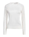 Peserico Woman Sweater White Size 10 Viscose, Polyester In White