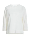 Peserico Woman Sweater Ivory Size 6 Linen, Polyester In White