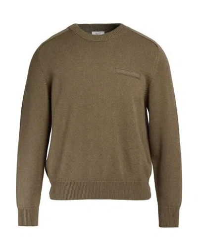 Peserico Woman Sweater Light Brown Size 8 Virgin Wool, Silk, Cashmere In Green