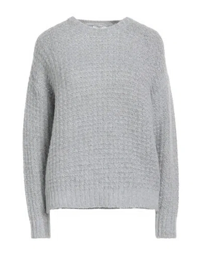 Peserico Woman Sweater Light Grey Size 6 Alpaca Wool, Virgin Wool, Viscose, Polyester