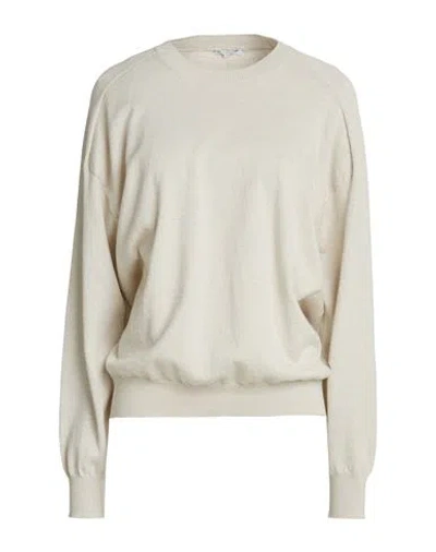 Peserico Woman Sweater Light Grey Size 6 Wool, Cashmere, Polyester In Neutral