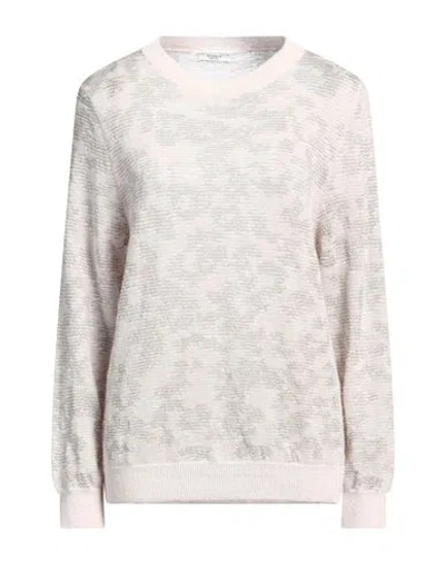 Peserico Woman Sweater Light Pink Size 10 Baby Alpaca Wool, Nylon, Virgin Wool In Pink