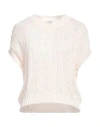 Peserico Woman Sweater Light Pink Size 8 Cotton, Polyester In Pink
