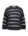 Peserico Woman Sweater Navy Size 4 Linen, Cotton