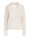 Peserico Woman Sweater Off White Size 10 Baby Alpaca Wool, Nylon, Virgin Wool In White