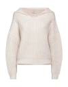 Peserico Woman Sweater Off White Size 6 Baby Alpaca Wool, Nylon, Virgin Wool, Polyester