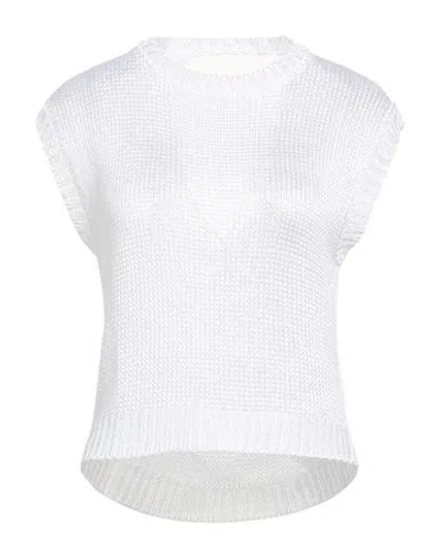 Peserico Woman Sweater Off White Size 6 Viscose
