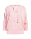 Peserico Woman Sweater Pink Size 14 Linen, Cotton
