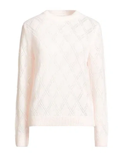 Peserico Woman Sweater Pink Size 6 Alpaca Wool, Polyamide, Merino Wool In Multi