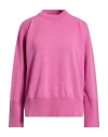 Peserico Woman Sweater Pink Size 8 Virgin Wool, Silk, Cashmere In Pink