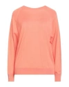 Peserico Woman Sweater Salmon Pink Size 6 Virgin Wool