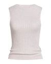 Peserico Woman Sweater Sand Size 8 Viscose, Polyester In Pink