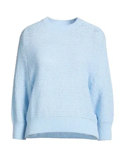 Peserico Woman Sweater Sky Blue Size 8 Polyamide, Wool, Alpaca Wool, Polyester