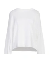 Peserico Woman Sweater White Size 6 Cotton In White