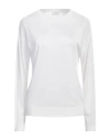 Peserico Woman Sweater White Size 10 Viscose, Polyester In White