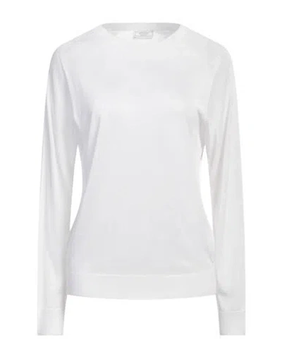 Peserico Woman Sweater White Size 10 Viscose, Polyester