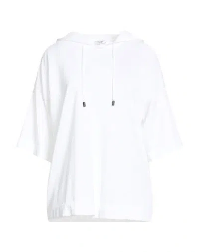 Peserico Woman Sweater White Size 14 Cotton, Polyamide