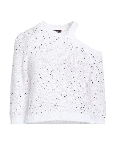 Peserico Woman Sweater White Size 4 Cotton