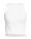 Peserico Woman Sweater White Size 4 Cotton