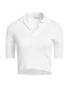 Peserico Woman Sweater White Size 4 Viscose, Polyester