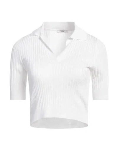 Peserico Woman Sweater White Size 4 Viscose, Polyester