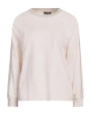 Peserico Woman Sweatshirt Ivory Size 8 Cotton, Elastane, Polyamide, Polyester In White