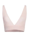 Peserico Easy Woman Top Light Pink Size 10 Linen, Cotton