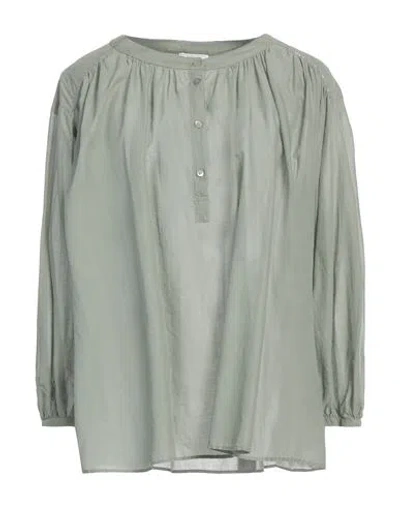 Peserico Woman Top Military Green Size 8 Cotton