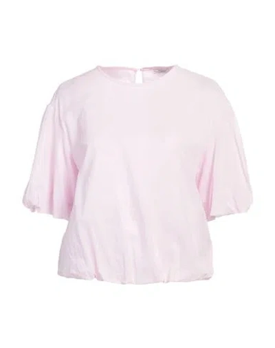 Peserico Woman Top Pink Size 6 Cotton