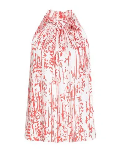 Peserico Woman Top Red Size 6 Viscose