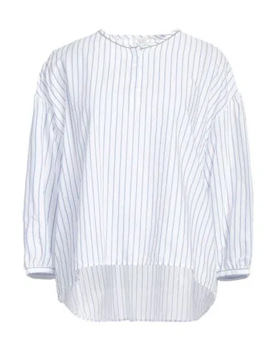 Peserico Woman Top White Size 10 Cotton