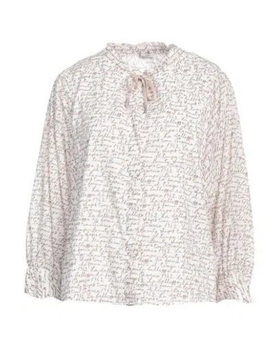 Peserico Woman Top White Size 6 Cotton