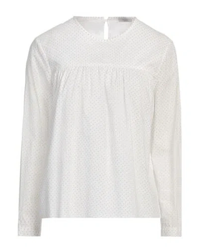 Peserico Woman Top White Size 6 Cotton
