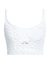 Peserico Woman Top White Size 8 Cotton, Polyester In White