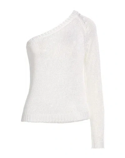 Peserico Woman Top White Size 8 Viscose