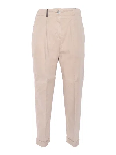 Peserico Woman Trousers In Multi