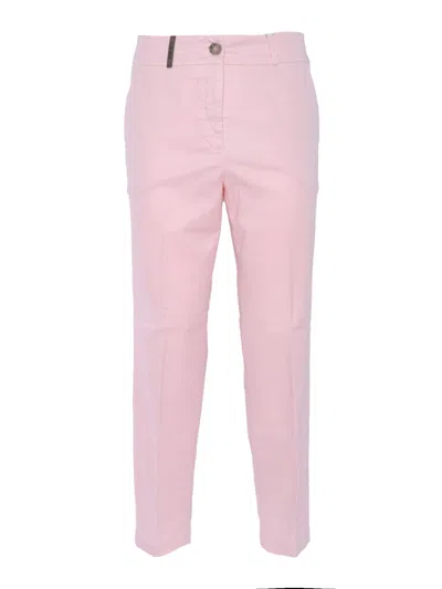 Peserico Woman Trousers In Multi