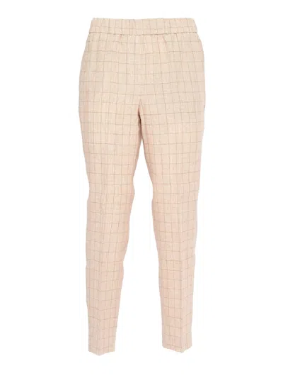 Peserico Woman Trousers In Neutral