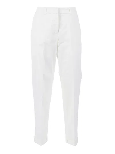 Peserico Woman Trousers In White