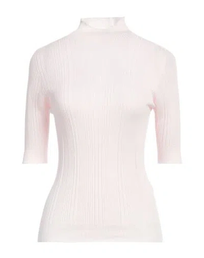 PESERICO PESERICO WOMAN TURTLENECK LIGHT PINK SIZE 12 VIRGIN WOOL