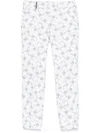 Peserico Tailored Cigarette Pants In White
