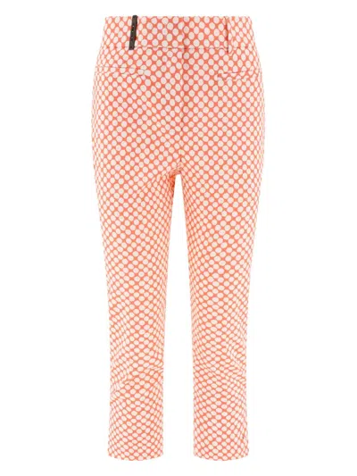PESERICO WOMEN'S POLKA-DOTS TROUSERS