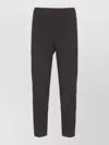 Peserico Women's Straight Leg Trousers With Seam Detailing In Burgundy